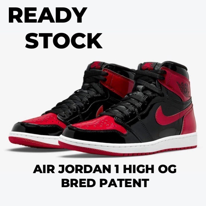 Nike Air Jordan 1 High OG Bred Patent