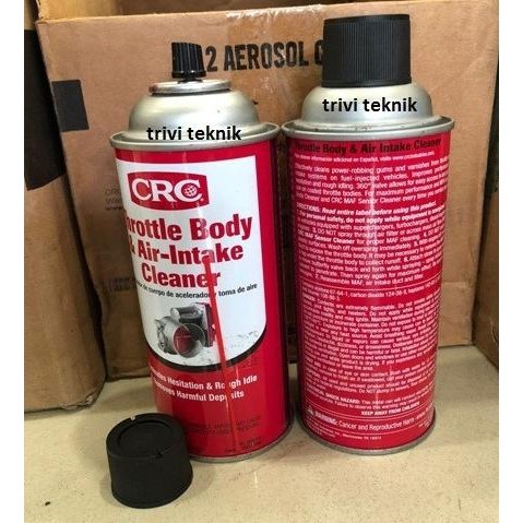 CRC THROTTLE BODY&AIR INTAKE CLEANER,CRC 05078 HEMAT