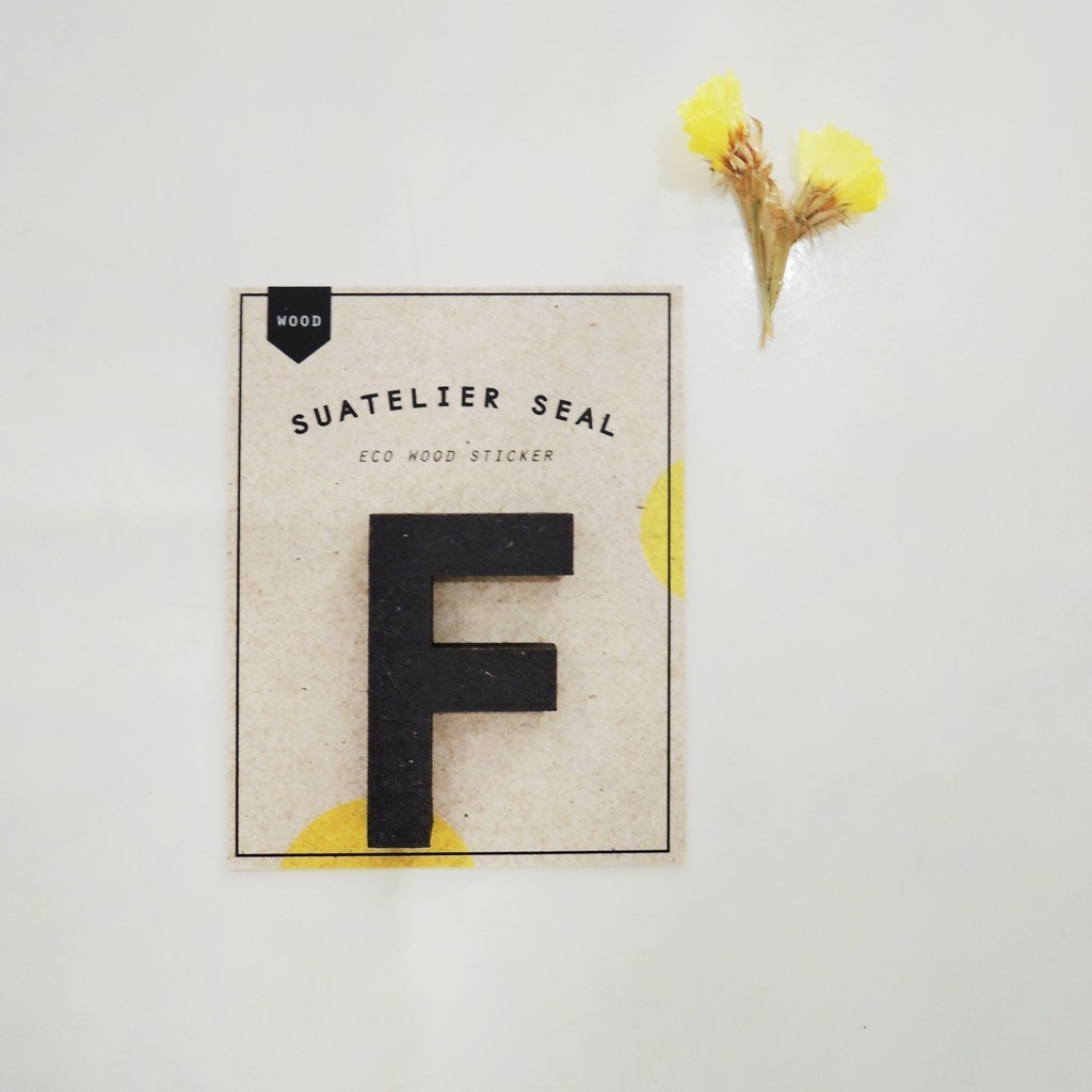 

SUATELIER Seal Eco wood sticker No. 1706 wood (F)