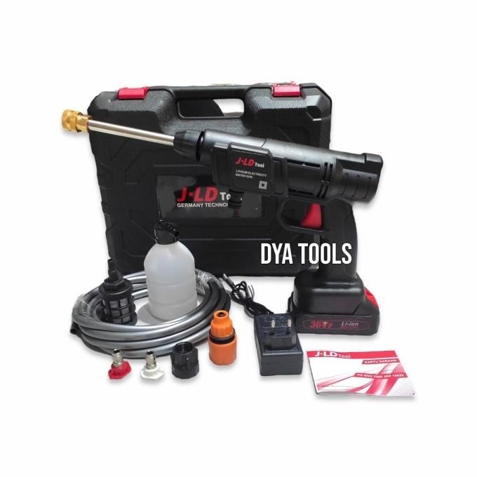 ALAT STEAM CUCI MOTOR & MOBIL JET CLEANER CORDLESS JLD DISKON