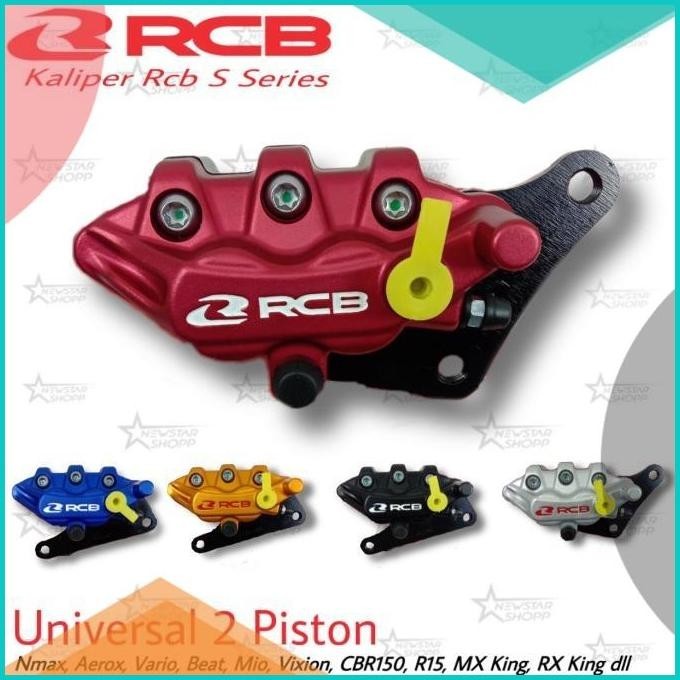 kaliper rcb S 2piston nmax Aerox Fu GSX CBR MX king beat xabre 19F3B20