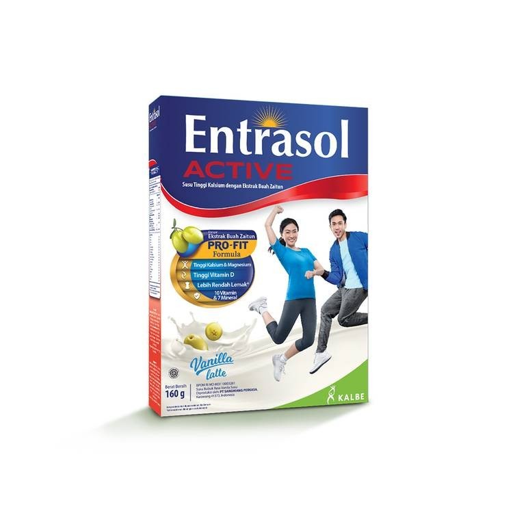 

ENTRASOL ACTIVE VANILLA LATTE 180g