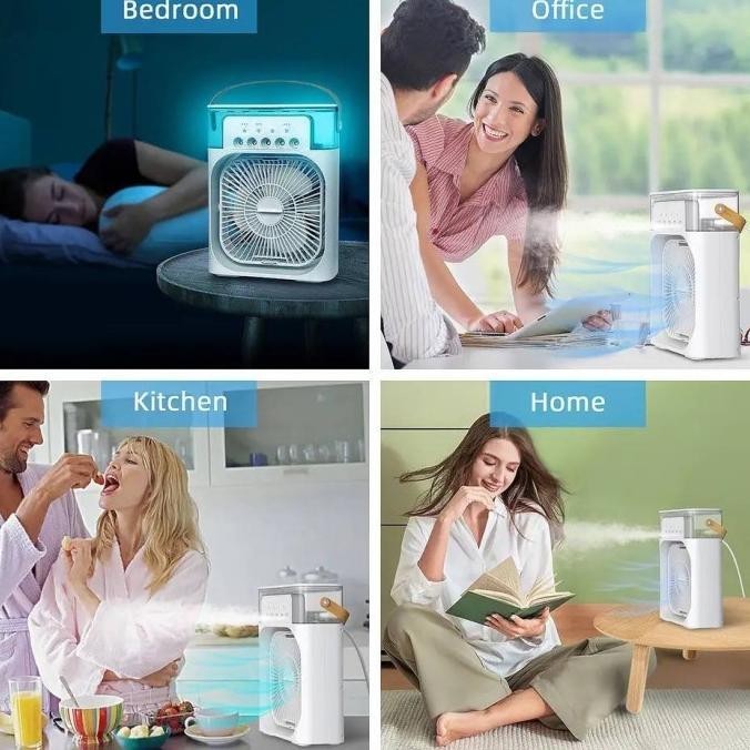 

kipas angin portable mini usb Pelembab Ruangan Air cooler Fan P88L