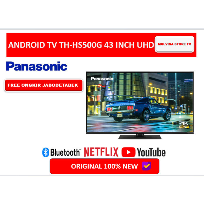 Promo Led Tv Panasonic Android Tv Th-43Hs500G 43 Inch Android Tv Uhd .