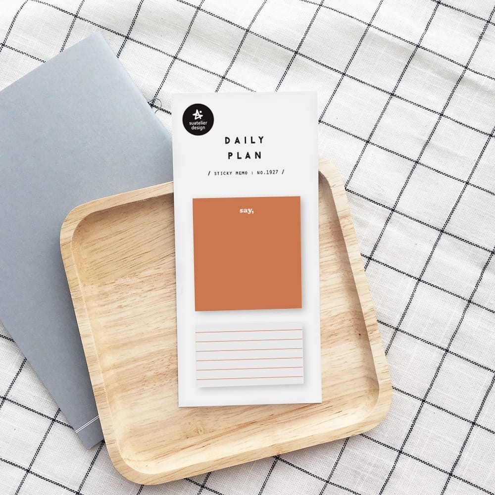 

SUATELIER Sticky Memo No. 1927 daily plan.21