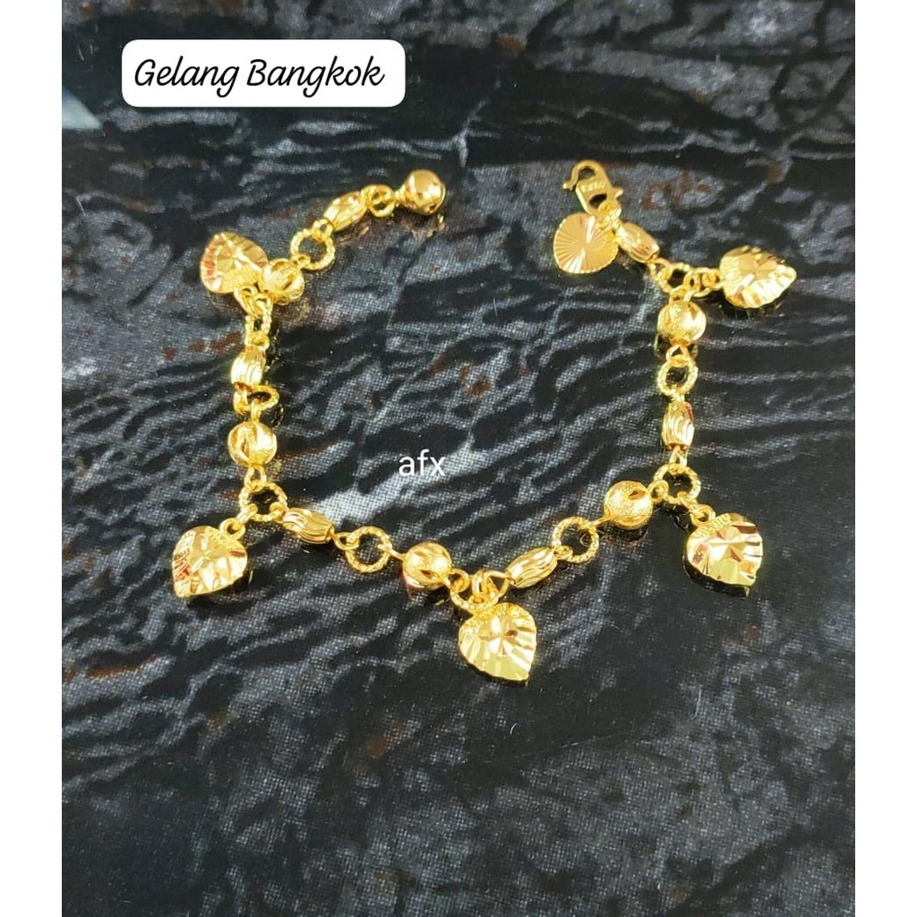 Gelang lapis emas kait s