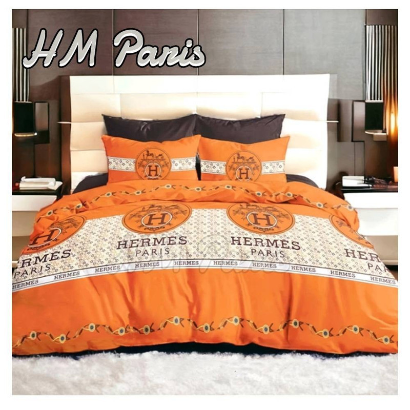 Bedcover & Sprei Premium Katun ESRA Motif HM Paris