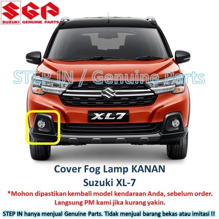 COVER FOG LAMP GARNISH FOGLAMP LAMPU KABUT SUZUKI XL7 XL-7 BEMPER ORI