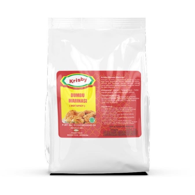

marinasi bumbu hot ayam fried chicken P19A