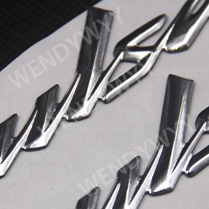 PALING BARU 2PCS STIKER EMBLEM 3D UNTUK DEKORASI MOTOR BAJAJ PULSAR NS200 RS200 NS