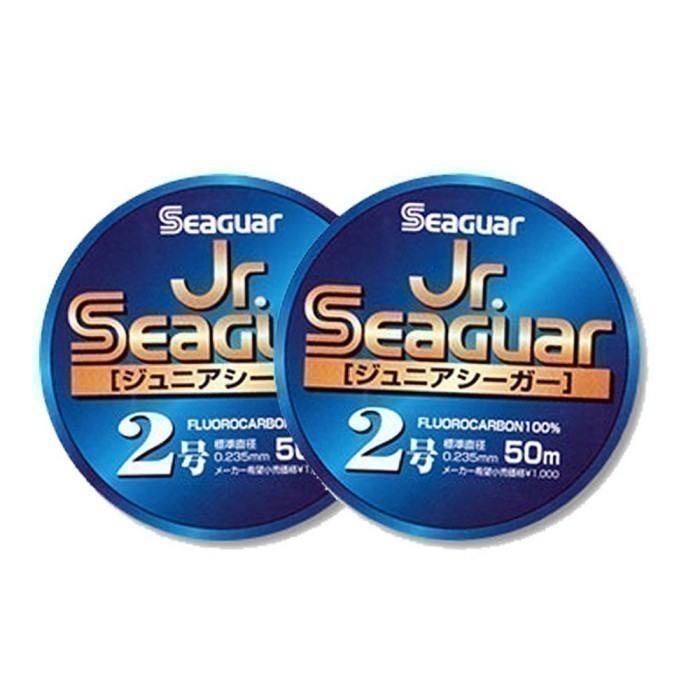 Senar Flurocarbon Jr. Seaguar Senar Nylon Pancing Kuat Made In Japan