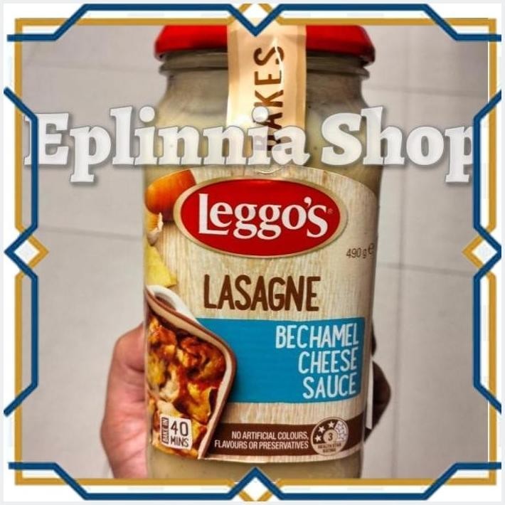 

[EPL] LEGGO'S LASAGNE BECHAMEL CHEESE SAUCE 490 ML - LEGGOS SAUS PASTA