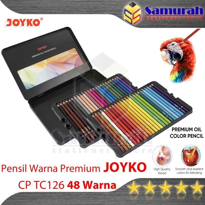 

Pensil Warna Joyko Cp Tc126 48 Warna / Premium Oil Cp-Tc126-48 Colours