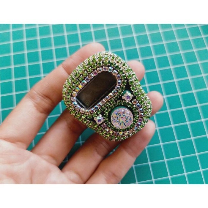 Tasbih Digital Led Alarm Cincin Mutiara