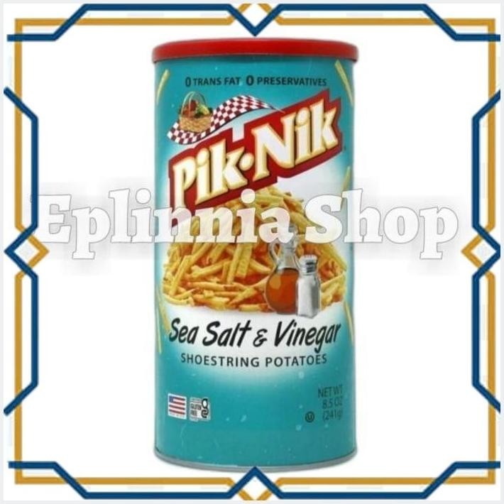 

[EPL] PIK.NIK PIK NIK PIKNIK SEA SALT & VINEGAR SHOESTRING POTATO 241 GR