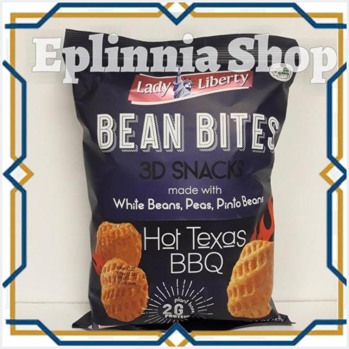 

[EPL] LADY LIBERTY BEAN BITES HOT TEXAS BBQ 85 GR - SNACK