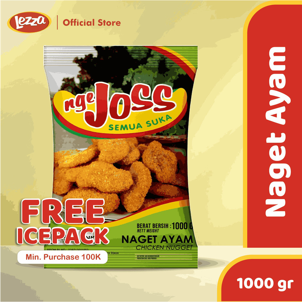 

NGEJOSS Nugget Ayam Frozen 1000 Gr