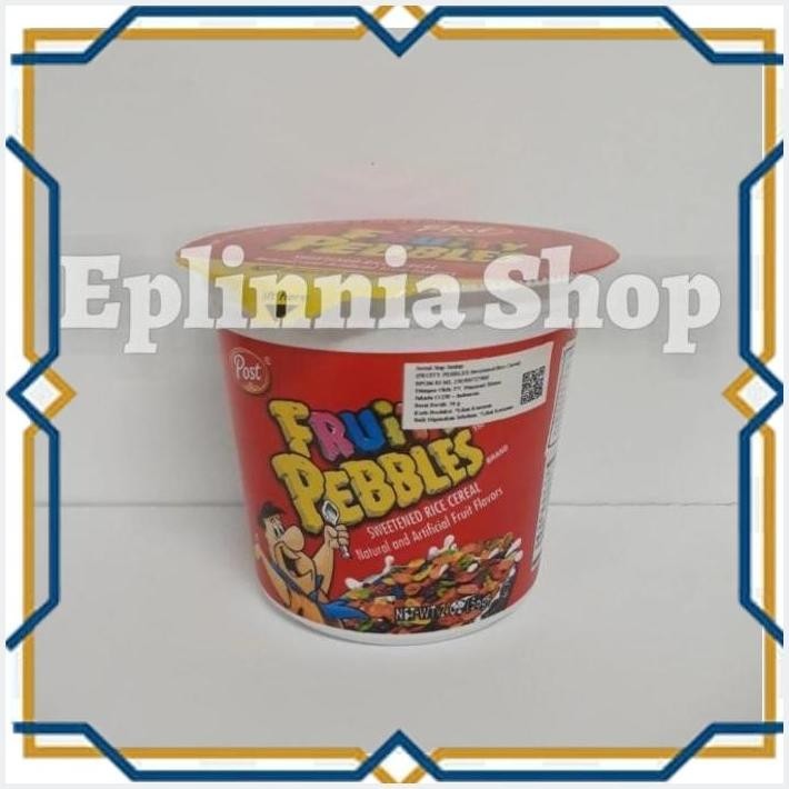 

[EPL] CEREAL POST FRUITY PEBBLES SWEETENED RICE 56 GR - SEREAL