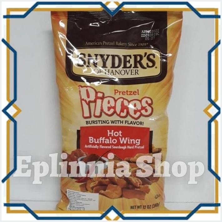 

[EPL] SNYDER'S HOT BUFFALO WINGS PRETZEL PIECES 340 GR - SNYDERS BISKUIT