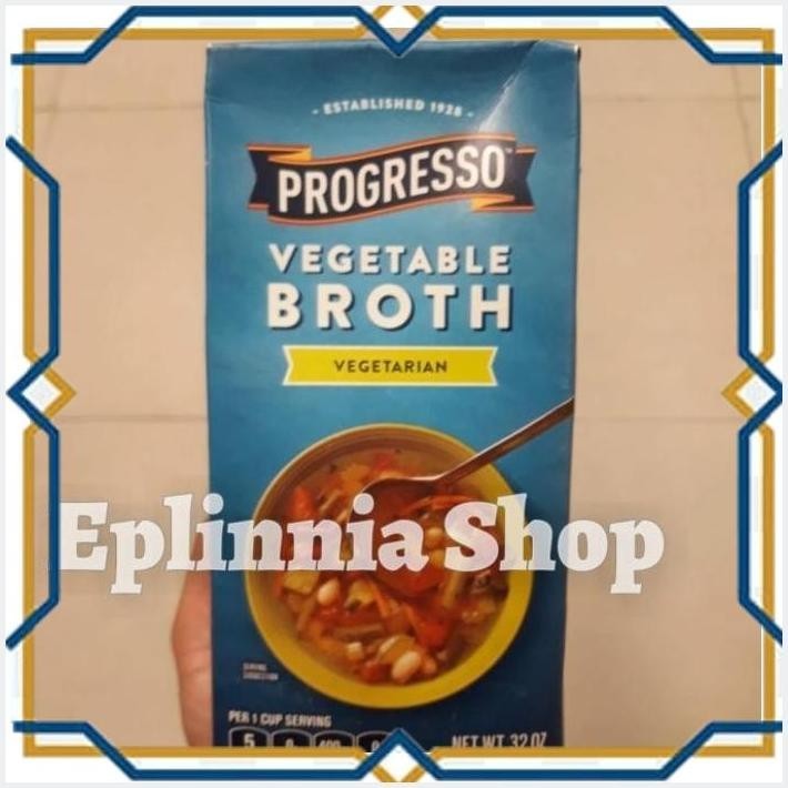 

[EPL] PROGRESSO VEGETABLE BROTH CLASSIC 907 GR - BUMBU RASA SAYURAN