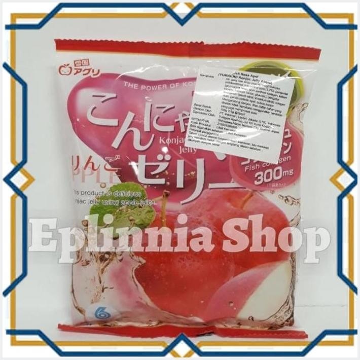 

[EPL] YUKIGUNI KONJAC JELLY APPLE 108 GR - JELI RASA APEL
