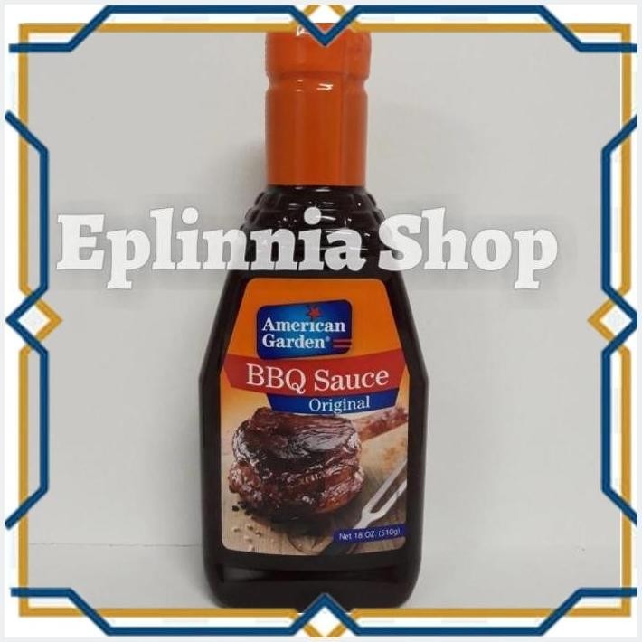 

[EPL] AMERICAN GARDEN BBQ SAUCE ORIGINAL 510 GR - SAUS BARBECUE