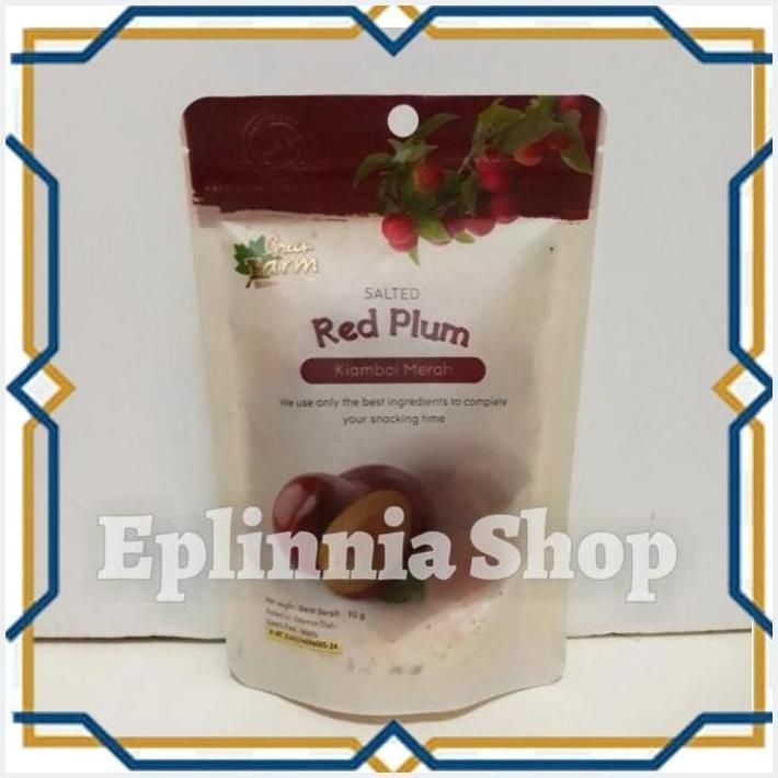 

[EPL] GREEN FARM SALTED RED PLUM 90 GR - KIAMBOI MERAH