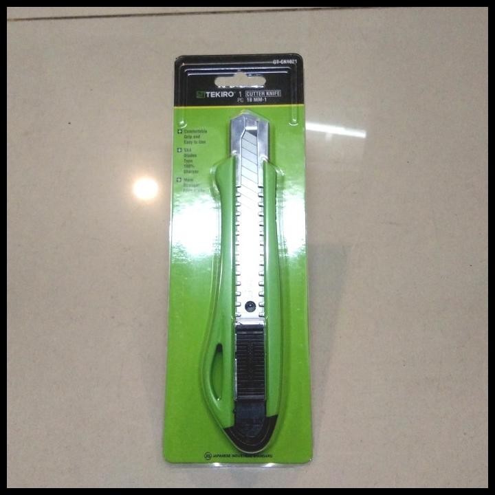 

DISKON PISAU CUTTER BESAR 18MM TEKIRO