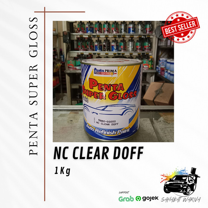 NC Clear Doff Penta 1K - 1kg/ Pernis Motor/ Pernis Mobil
