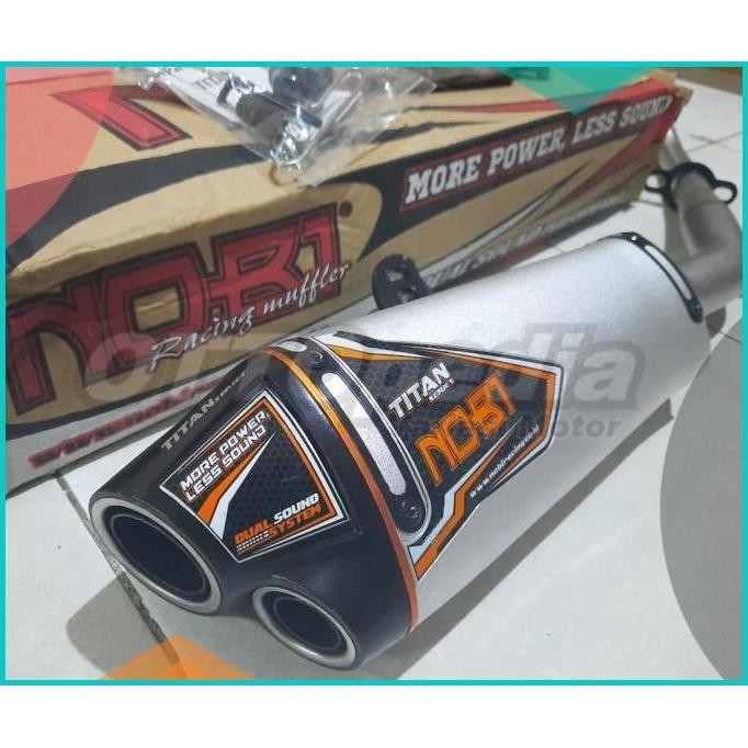 Knalpot NOBI NOB1 Titan Series Yamaha Mio J XRide Mio GT Soul GT 113 1