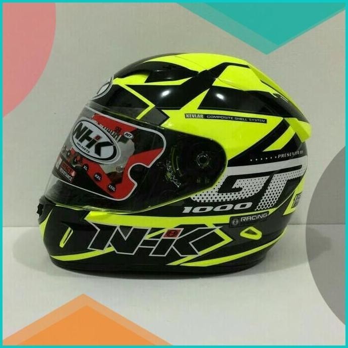 HELM NHK GP 1000 MOTIF STAR KUNING 19F3B2024 accessories