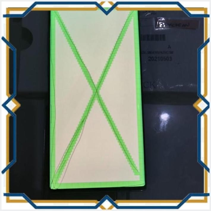 [LCD] LCD SAMSUNG NOTE 10 PLUS ORI COPOTAN MINUS GREENSCREAN