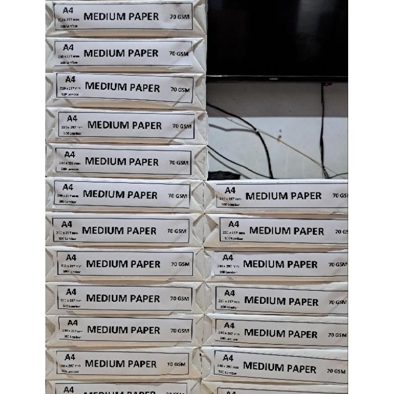 

PROMO MURAH !! KERTAS HVS PRINT | FOTOKOPI A4 DAN F4 70 GRAM COD
