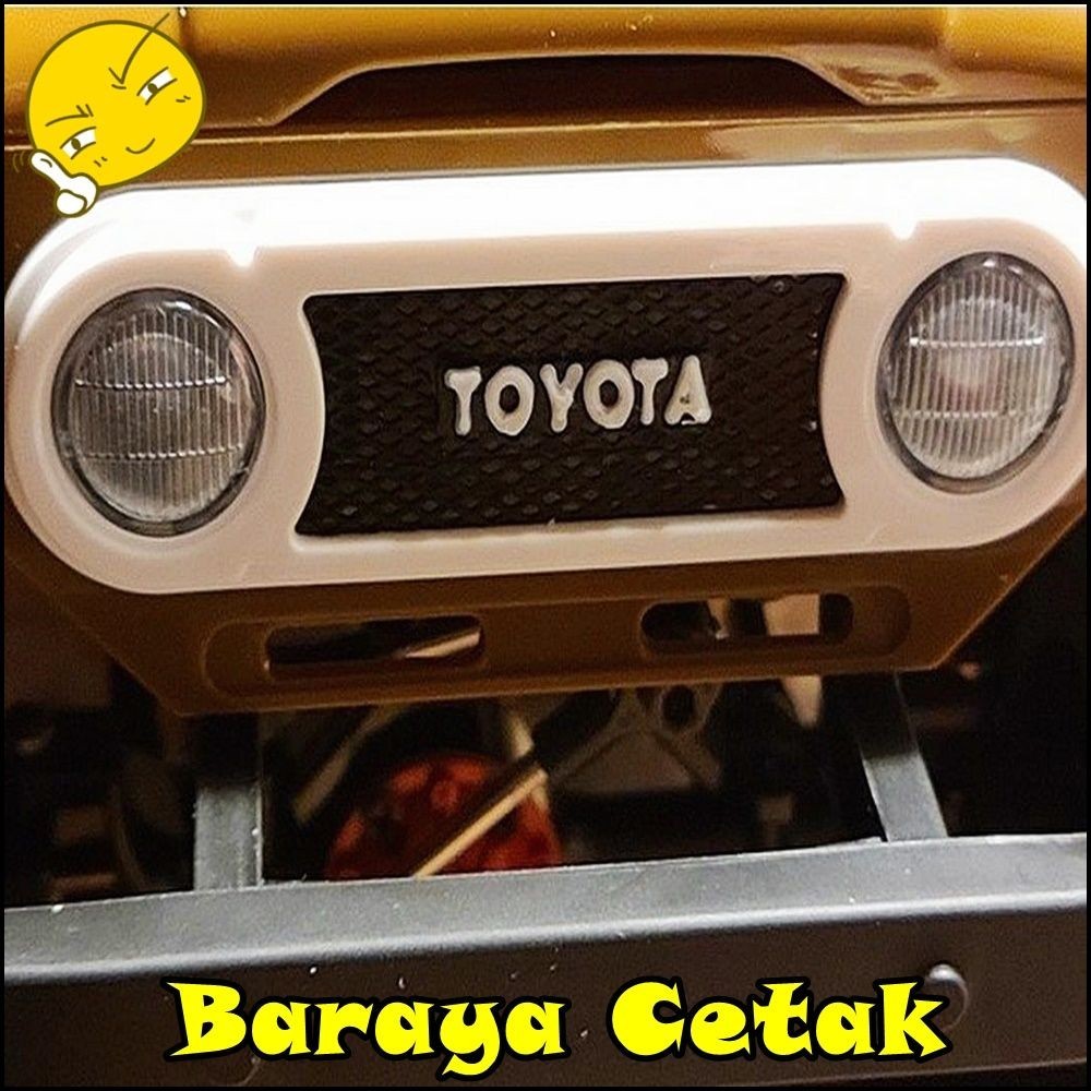 RC Emblem Grill Toyota WPL C44KM 3D Print remote control