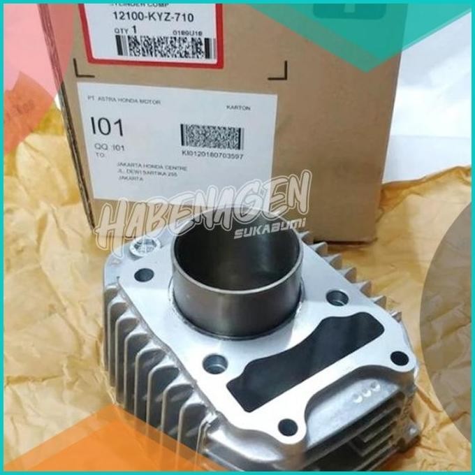 boring blok seher seker cylinder piston supra X 125 helm in new fi ORI