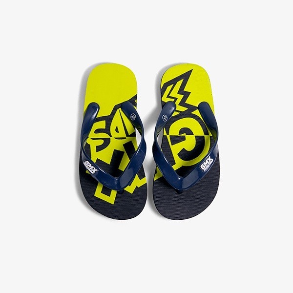 Cuci Gudang | Last Stock | Geoff Max - Alaska Navy Green | Sandals Flip Flop | Sandal Jepit | Anti S