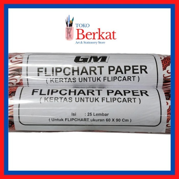 

Kertas Hvs Flip Chart 70Gr Flipchart 60 X 90