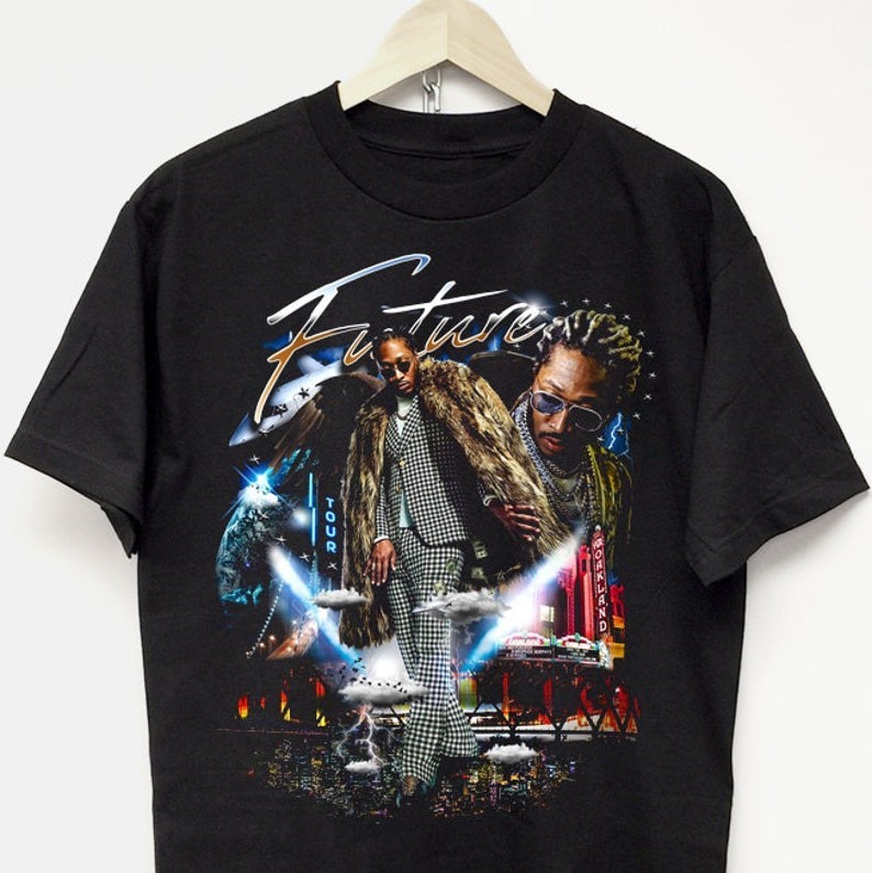 Kaus Masa Depan Kaus Rap Vintage Y2k Playboi Carti Youngboy Lil Yachty Drake Travis Scott Kanye Jord