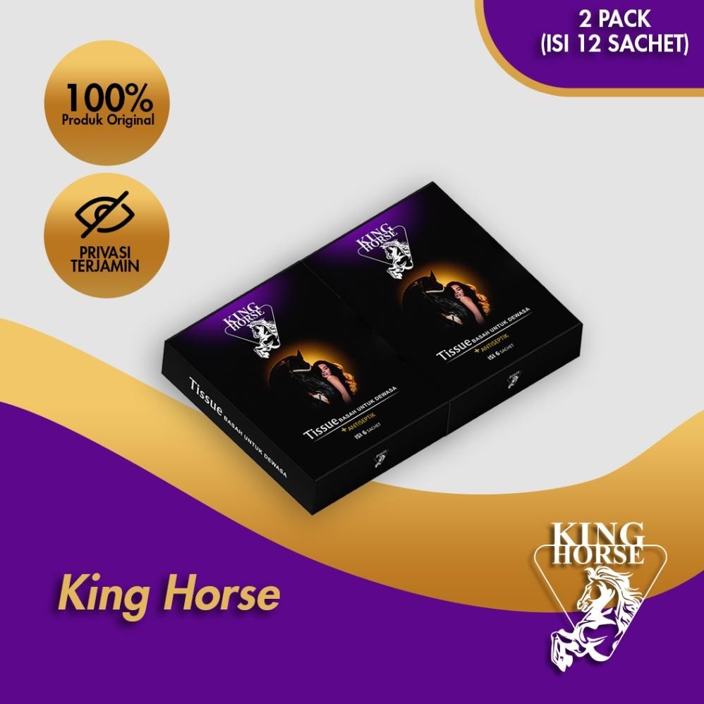 Paling dicari Tissue Magic King Horse 2 pack