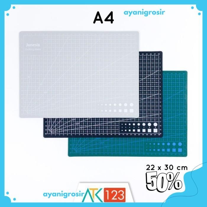 

ALAS POTONG / CUTTING MAT / PAD / BOARD A4 DUA (2) SISI / DOUBLE-SIDED BEST SELLER