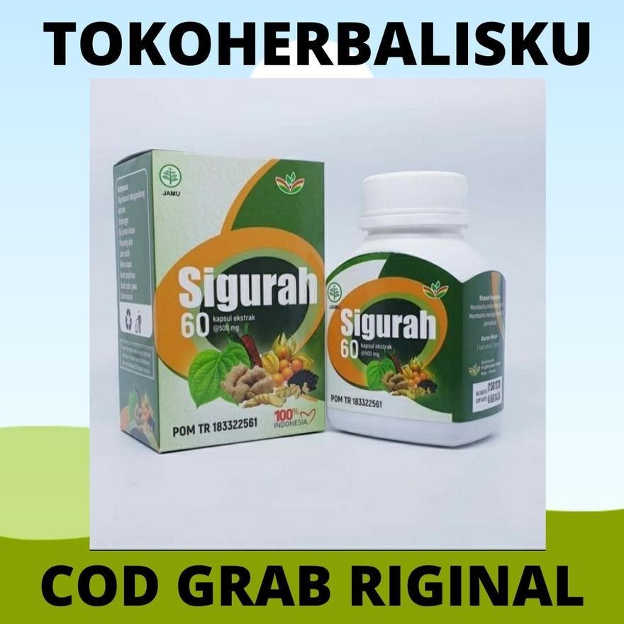 

sigurah asli obat herbal gurah meluruhkan batuk dahak kapsul gurah kesehatan