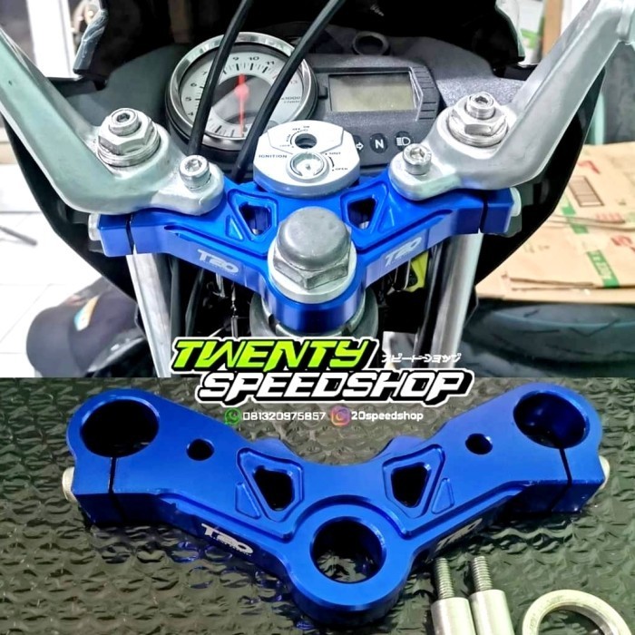 Segitiga Satria Fu Dural Cnc Triple Clamp Satria Fu Segitiga Fu 150
