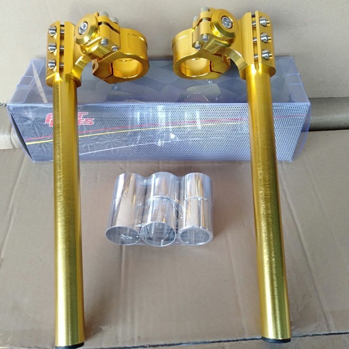 Stang Jepit Drag Model Nui Satria Fu Vixion New Ful Cnc