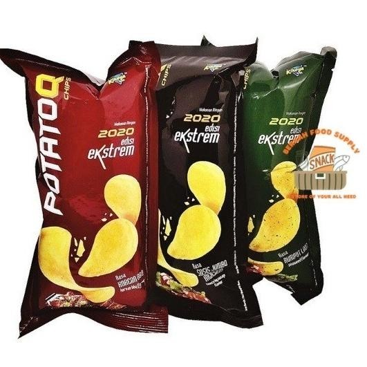 

( BERKAH ) POTATO Q CHIPS 28GR KERIPIK KENTANG SNACK ENAK KERIPIK KENTANG ENAK