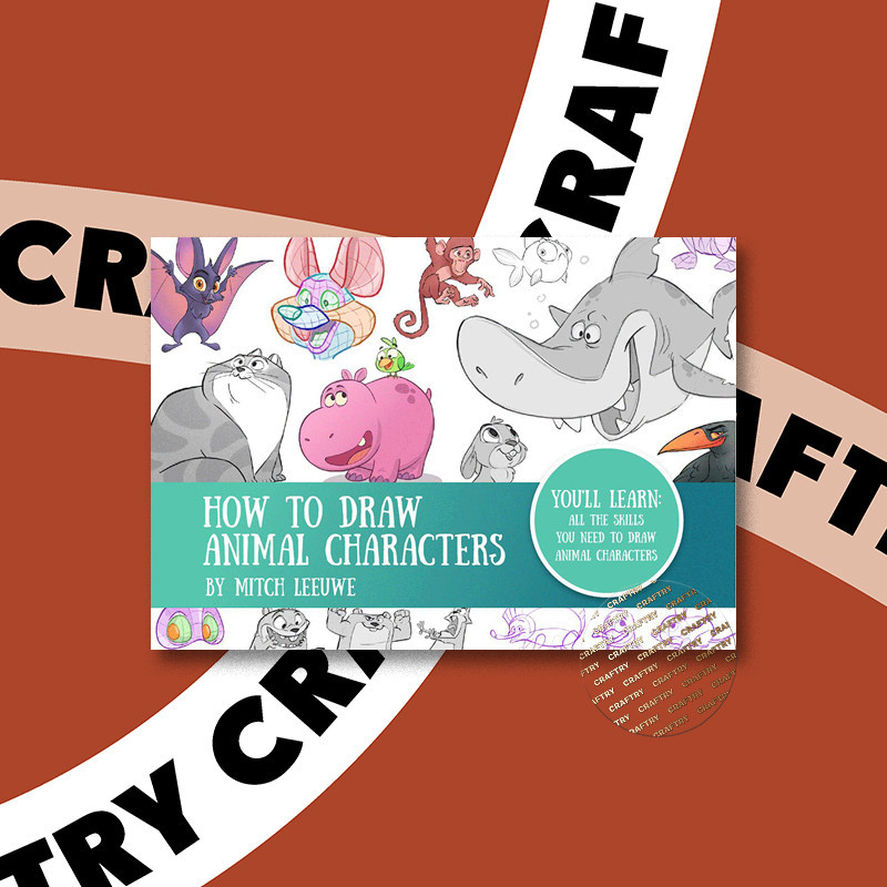 

How To Draw Animal Characters - Mitch Leeuwe