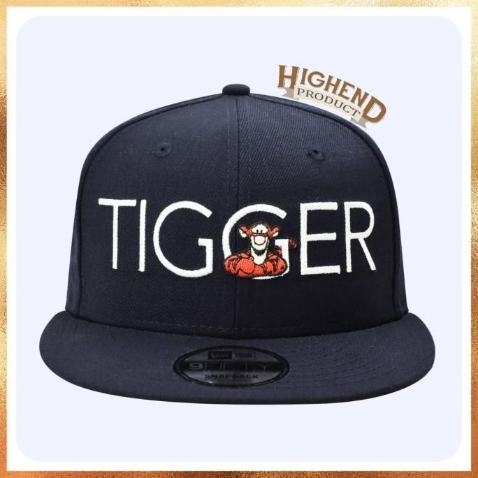 Diskon Murah !! Topi New Era x Disney Tigger Pooh Collab Navy 9FIFTY Snapback Hat