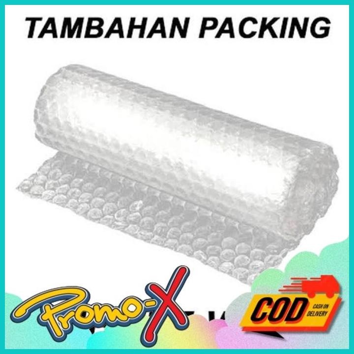 

BUBBLE WRAP EXTRA PACKING AMAN EXTRA SAFE TAMBAHAN PACKING