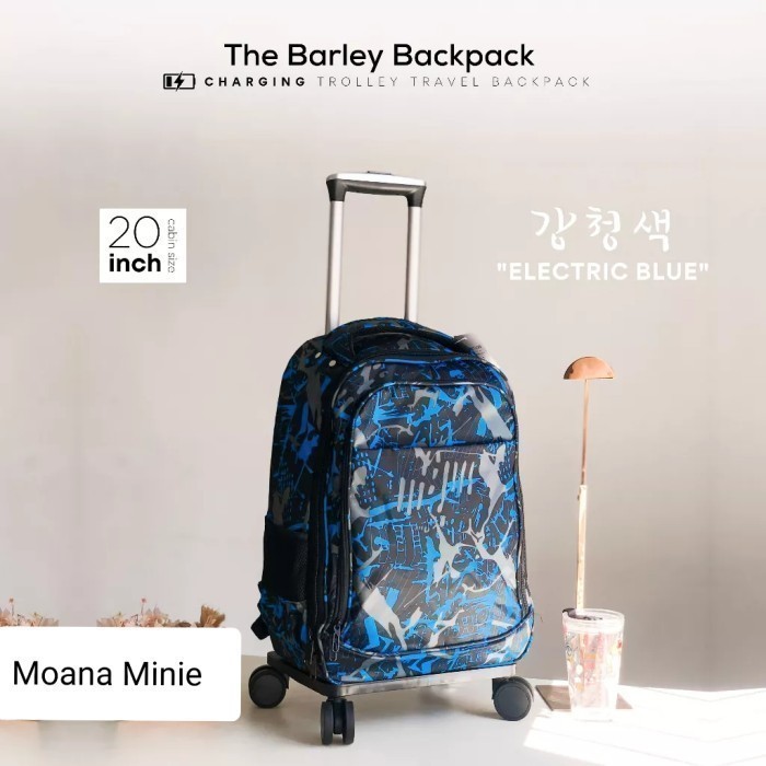 Tas Trolley Backpack Tas Ransel Roda Tas Kabin Roda