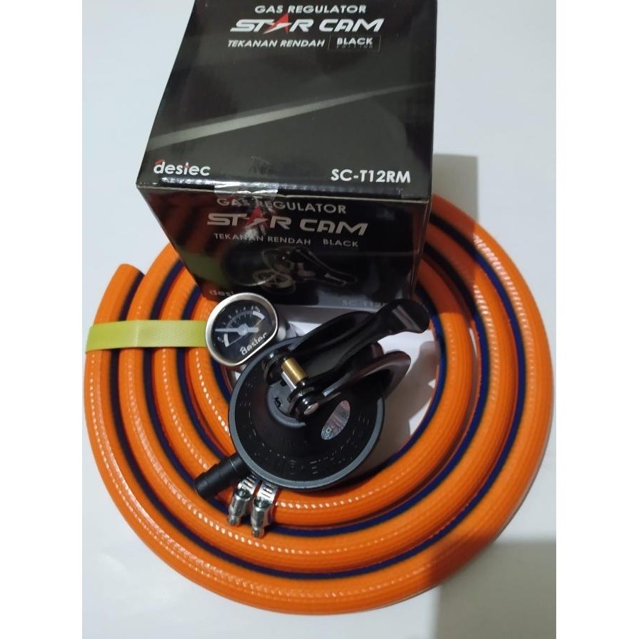 Regulator Modena STARCAM SC-T12RM Selang Gas LPG Modena 1000 PSI LM