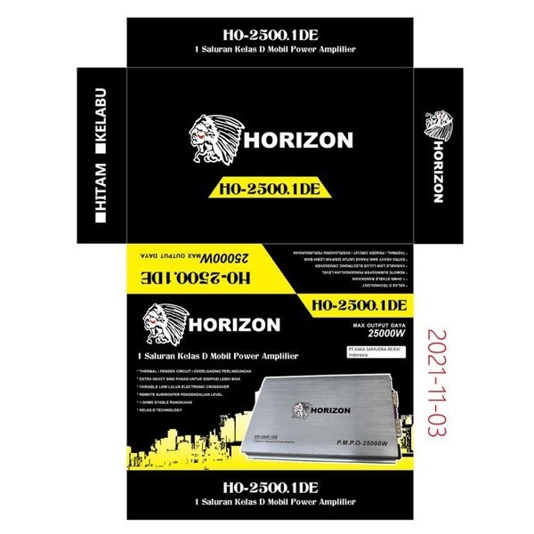 POWER MONOBLOK CLASS D AMPLIFIER HORIZON MONOBLOCK HORIZON